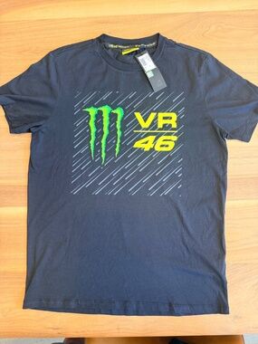 Large VR46 Monster Energy Tee Shirt